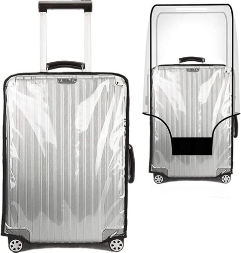 Luggage Cover 20 22 24 28 Inch Suitcase Cover Rolling Luggage Cover Protector Clear EVA Suitcase Cover for Carry on Luggage(20Inch) 4. . Luggage covers amazon